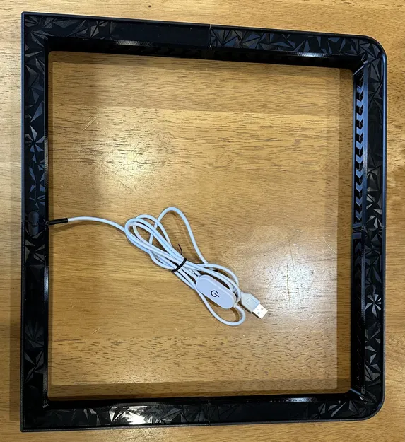 Giá đỡ LED với nắp kính và thông gió điều chỉnh Bambu P1/X1 - Image 6