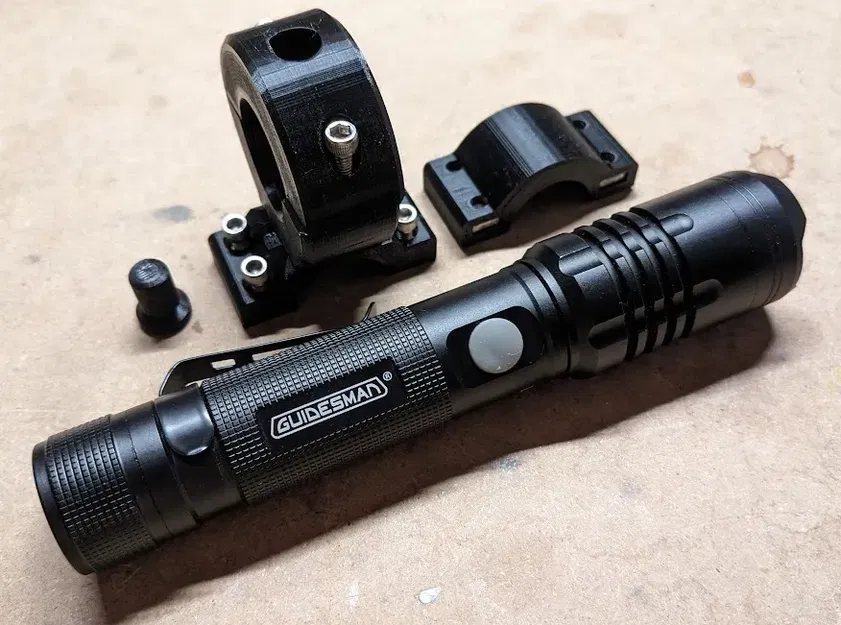 Giá đỡ đèn pin cho tay lái xe đạp - Image 3