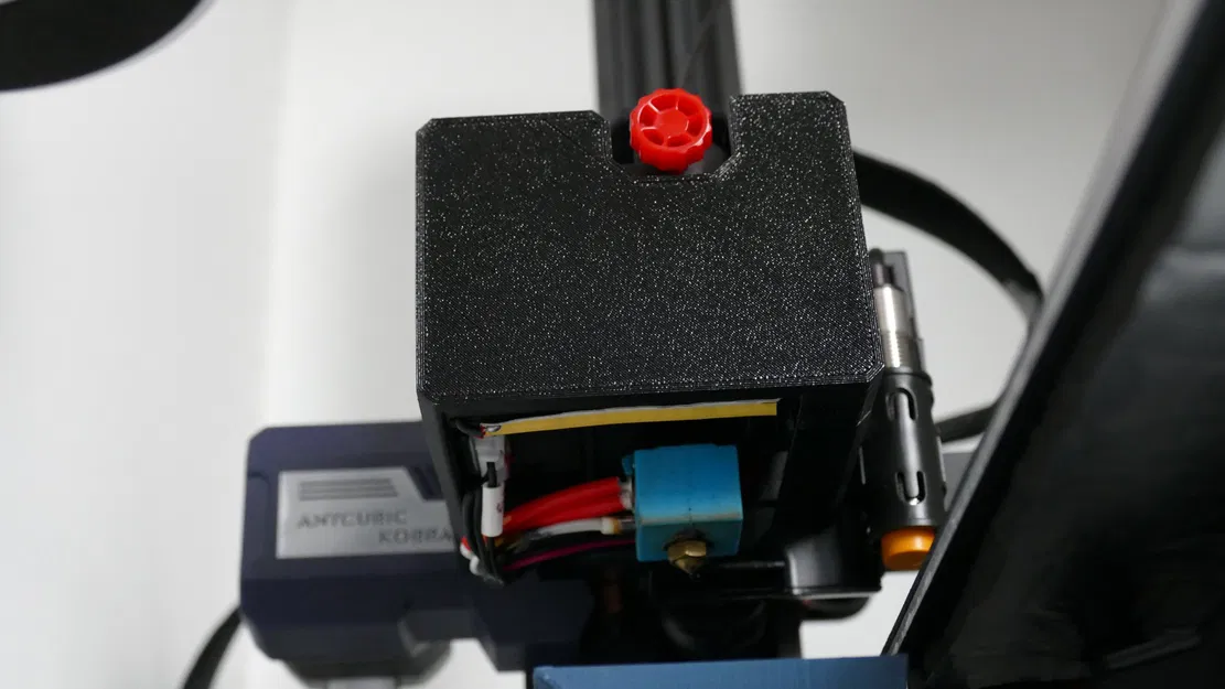 Vỏ đầu in Anycubic Kobra với đèn LED chiếu sáng - Image 2