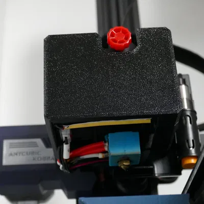 Vỏ đầu in Anycubic Kobra với đèn LED chiếu sáng