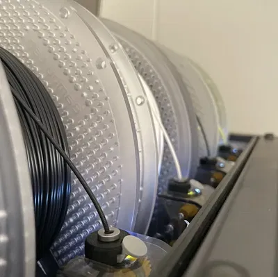 Nắp chụp phễu cấp liệu AMS Bambu Lab cải tiến