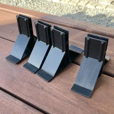 Chân đỡ cho bể cá nổi trong mô hình nước nông