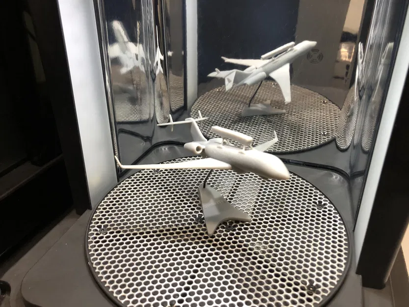 Mô hình máy bay kinh doanh SAAB GlobalEye cải tiến - Image 1