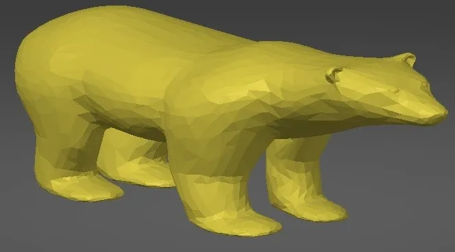 Gấu Bắc Cực đơn giản từ Tinkercad - Image 1