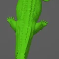 Cá sấu nhỏ có thể thay đổi kích thước từ Tinkercad - Thumbnail 1