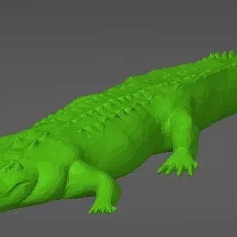 Cá sấu nhỏ có thể thay đổi kích thước từ Tinkercad