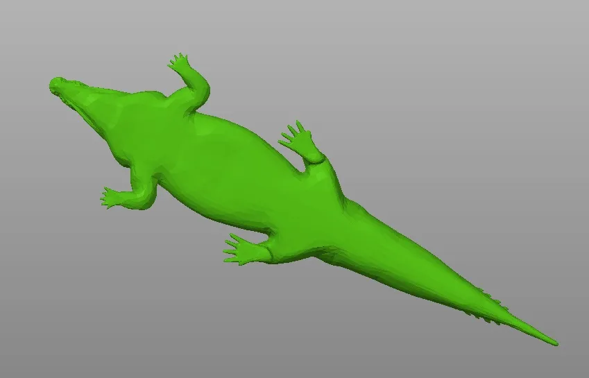 Cá sấu nhỏ có thể thay đổi kích thước từ Tinkercad - Image 3