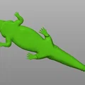 Cá sấu nhỏ có thể thay đổi kích thước từ Tinkercad - Thumbnail 3