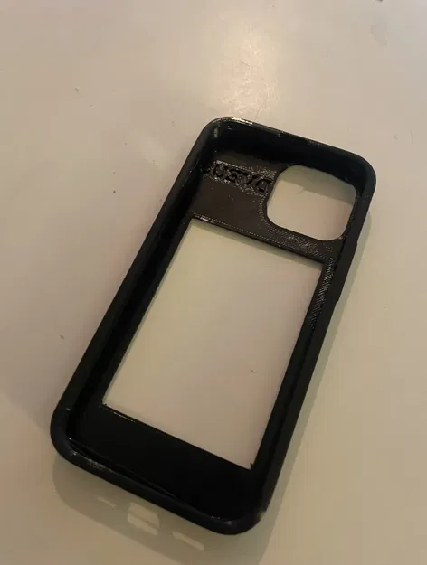 Ốp lưng iphone 12 mini có lỗ ở mặt sau để gắn đế từ - Image 1