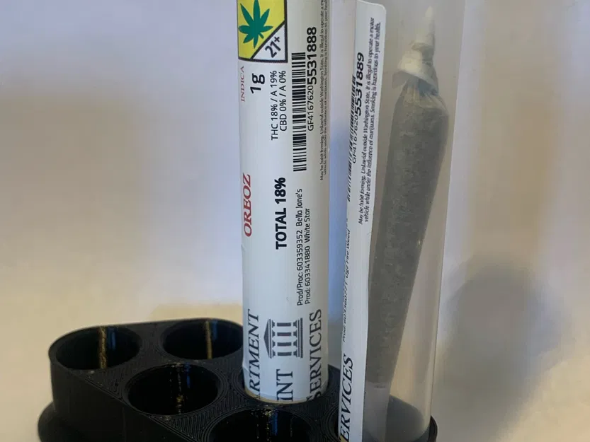 Giá đỡ ống thuốc lá 6 Joint-Tube kiểu dáng tối giản - Image 2