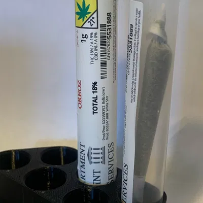 Giá đỡ ống thuốc lá 6 Joint-Tube kiểu dáng tối giản