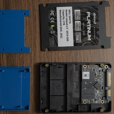 Vỏ ổ cứng SSD Inland 2.5" SATA nhỏ gọn