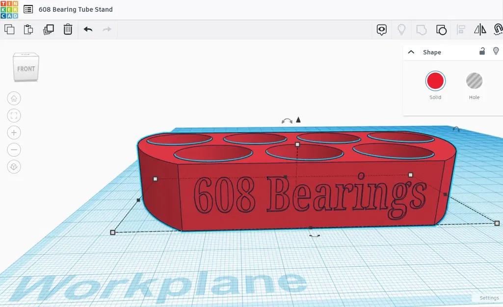 Giá đỡ ống chứa bi 608 cho tổ chức ngăn nắp - Image 6