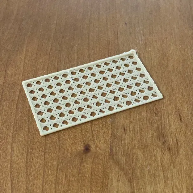 Nhà búp bê với vách ngăn dệt kiểu Vienna 1:12 - Image 2