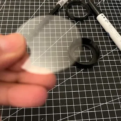 Giá đỡ hygrometer tròn cho hộp khô