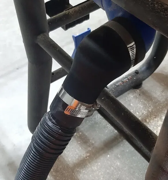 Bộ giảm áp cho máy cưa bàn và máy hút bụi 1-7/8 - Image 2