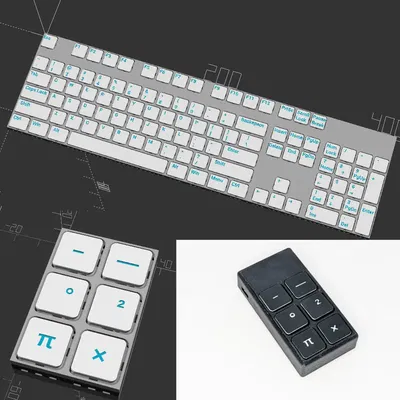 Bộ tạo bàn phím và bàn phím số tùy chỉnh bằng OpenSCAD