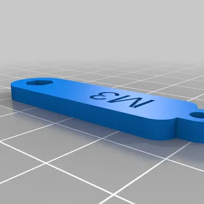 Cờ lê hỗ trợ M3 với móc chìa khóa