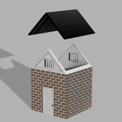 Thùng chứa lưu trữ nhà ở đa sắc màu