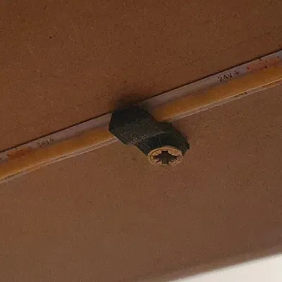 Kẹp giữ cho dải LED với độ rộng lên đến 6mm