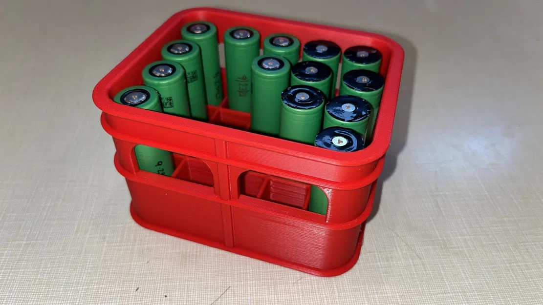 Thùng bia 18650 với nắp xếp chồng tiện lợi - Image 2