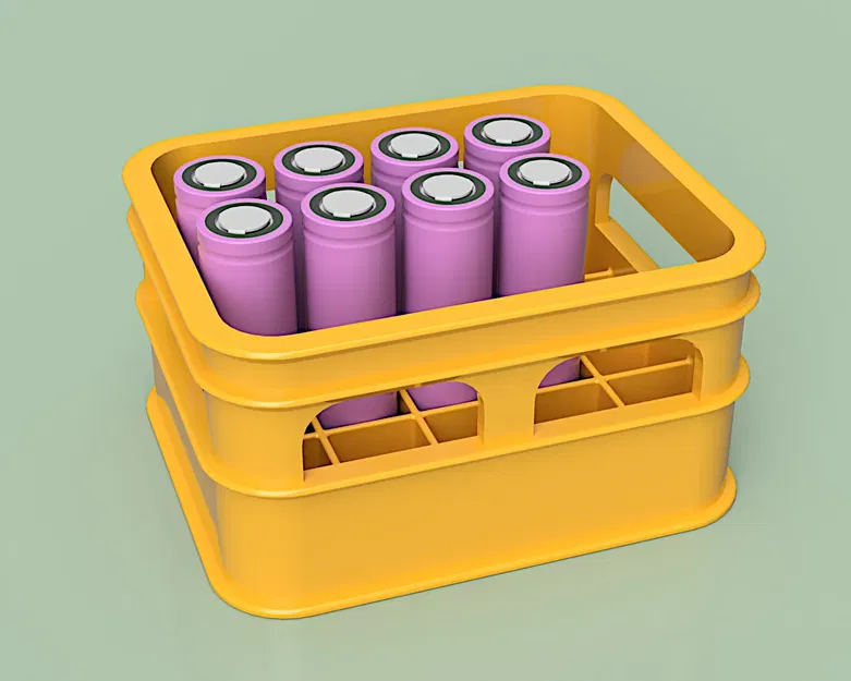 Giá đỡ pin 18650 kiểu thùng bia cho 20 cell - Image 1