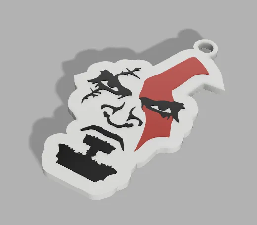 Móc khóa Kratos từ trò chơi God of War - Image 1