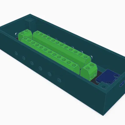 Vỏ hộp cho Bảng Phân Phối Điện Evemodel 2 * 12 Outputs