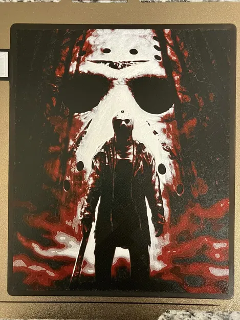 Mô hình Jason V in 3D với công nghệ HueForge - Image 1