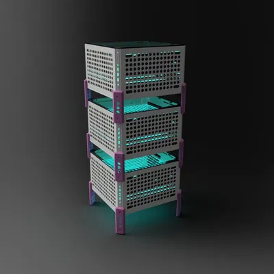 Giá đỡ máy chủ xếp chồng CM Qube 500