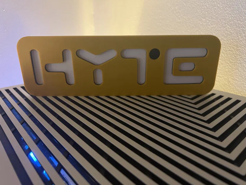 Biểu tượng Hyte in 3D với màu sắc đa dạng - Image 1