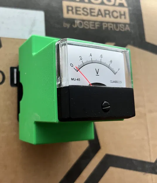 Hộp đồng hồ đo cho lắp đặt DIN - Image 1