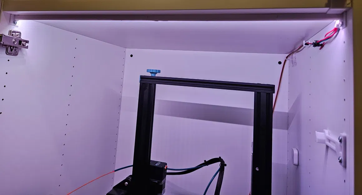 Giá đỡ LED 45° cho hộp IKEA Platsa - Image 2