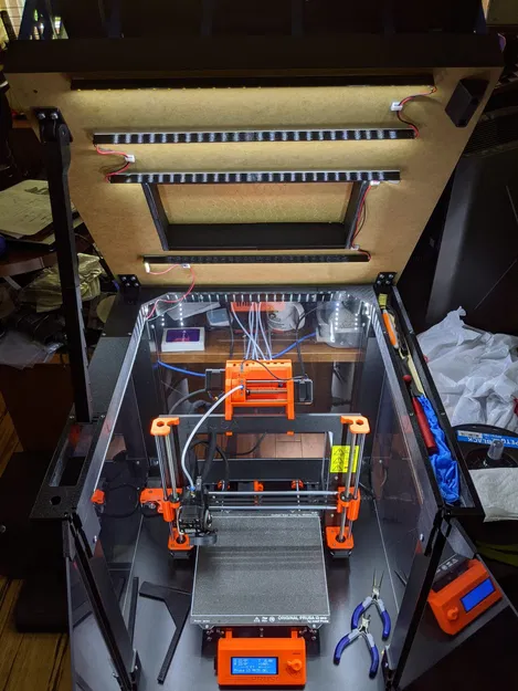 Giá đỡ gắn LED 45° cho hộp IKEA Lack và các ứng dụng khác - Image 3