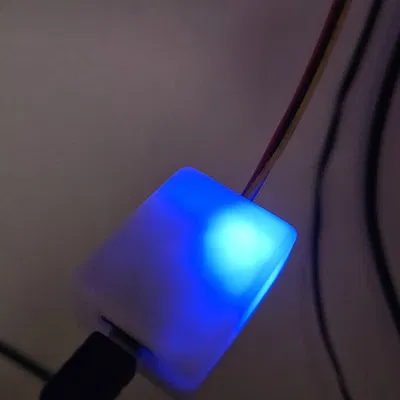 Vỏ Wemos D1 Mini cho dây LED và cổng USB riêng