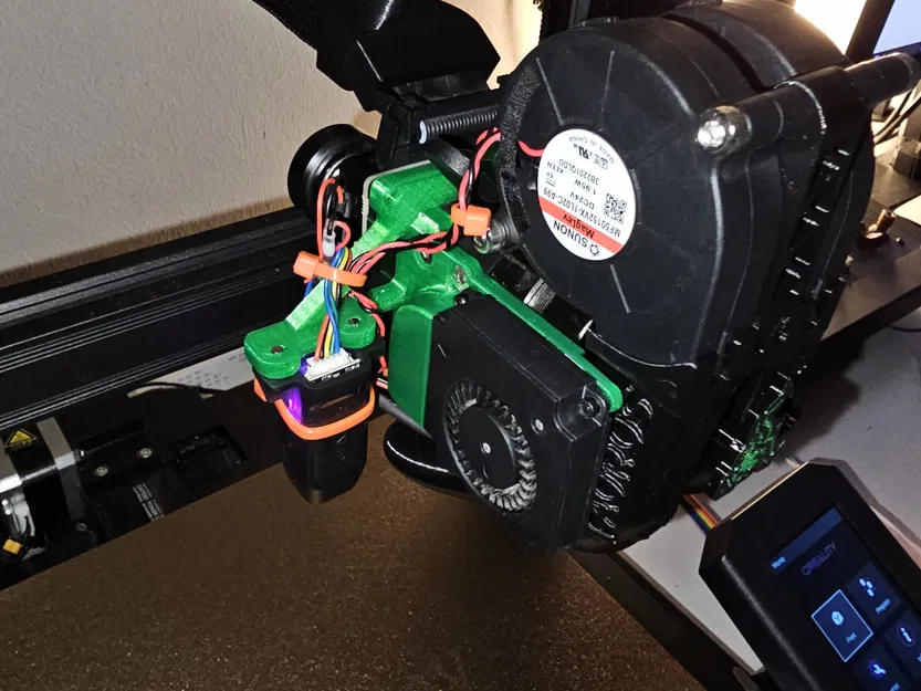 Nắp lưng extruder Sprite với 0 Y-Offset cho hotend 4010 - Image 3