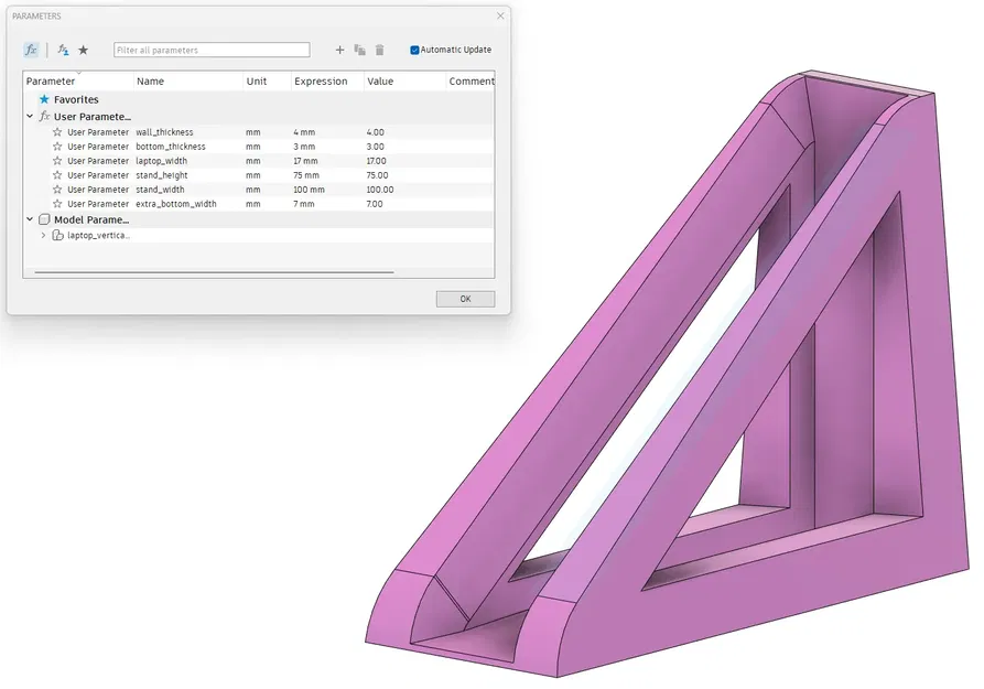 Giá đỡ laptop đứng thẳng tùy chỉnh cho LG Gram - Image 1