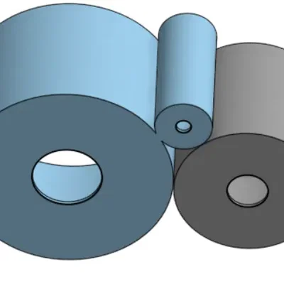 Hộp trồng cây thấp poly ba chiếc