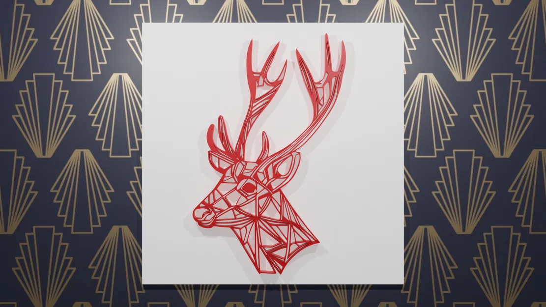 TRANG TRÍ TƯỜNG HÌNH CON HƯƠU - Image 1