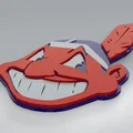 Biểu tượng Chief Wahoo với đế trang trí 3D - Thumbnail 2