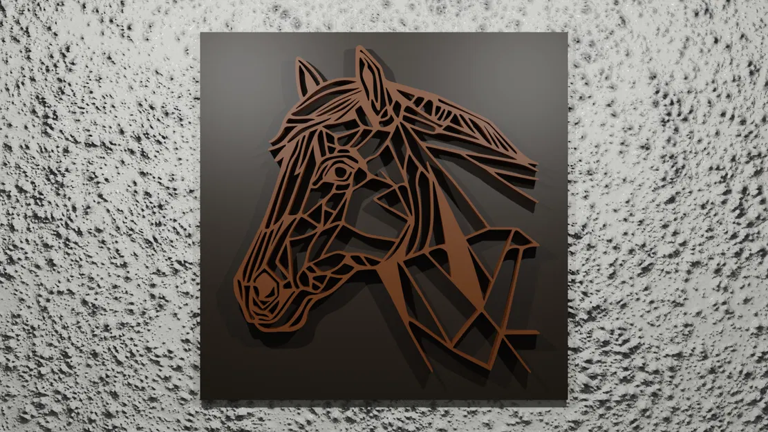 TRANG TRÍ TƯỜNG HÌNH NGỰA - Image 1