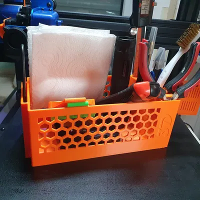 Hộp dụng cụ cho máy in 3D với các ngăn chứa tiện lợi