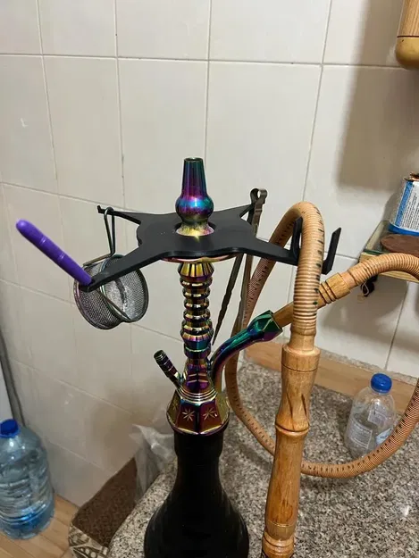 Giá đỡ dụng cụ Shisha/Hookah tiện lợi và chắc chắn - Image 2