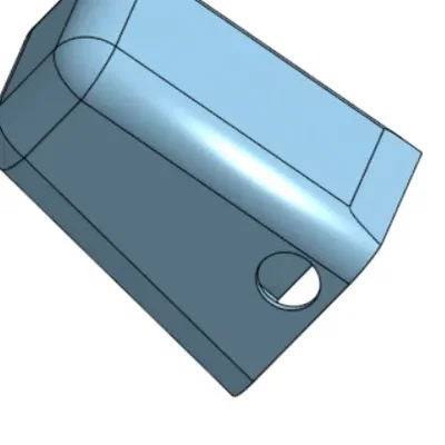 Vỏ loa làm việc với thiết kế che dây nối