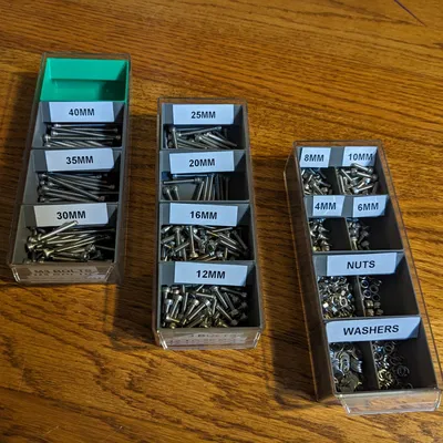 Ngăn chia ngăn kéo cho ngăn kéo 2" x 1" x 5.75