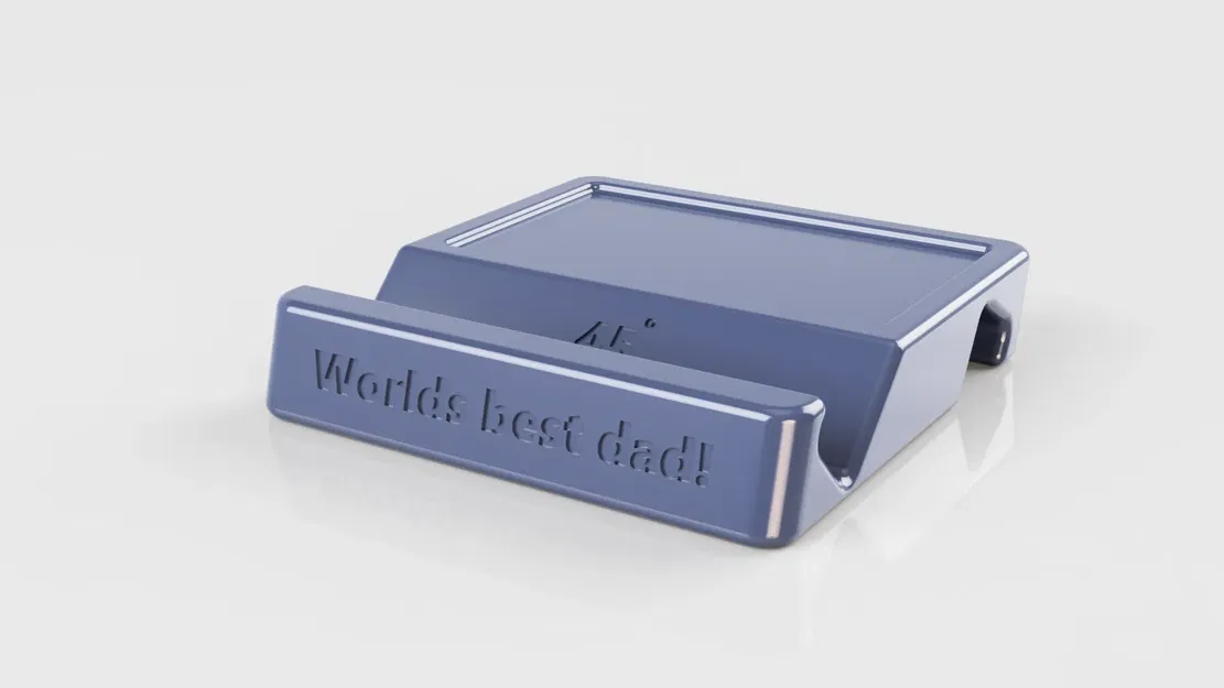 Giá đỡ điện thoại di động tối giản cho việc đọc trên bàn - Image 1