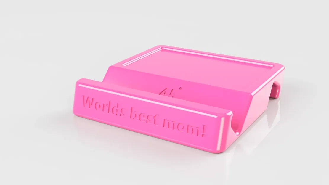 Giá đỡ điện thoại di động tối giản cho việc đọc trên bàn - Image 2