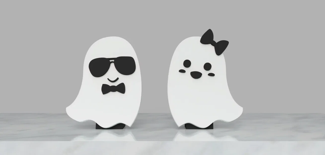Những bóng ma dễ thương trang trí cho Halloween - Image 1