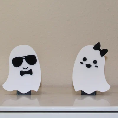 Những bóng ma dễ thương trang trí cho Halloween