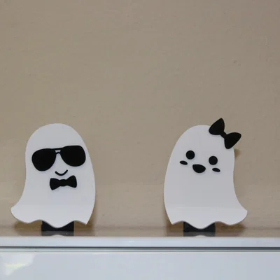 Những bóng ma dễ thương trang trí cho Halloween